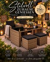 Rattan Set für Cozy Herbststunden