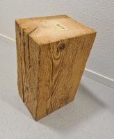 Holzblock Beistelltisch Rustikal guter Zustand 45cm