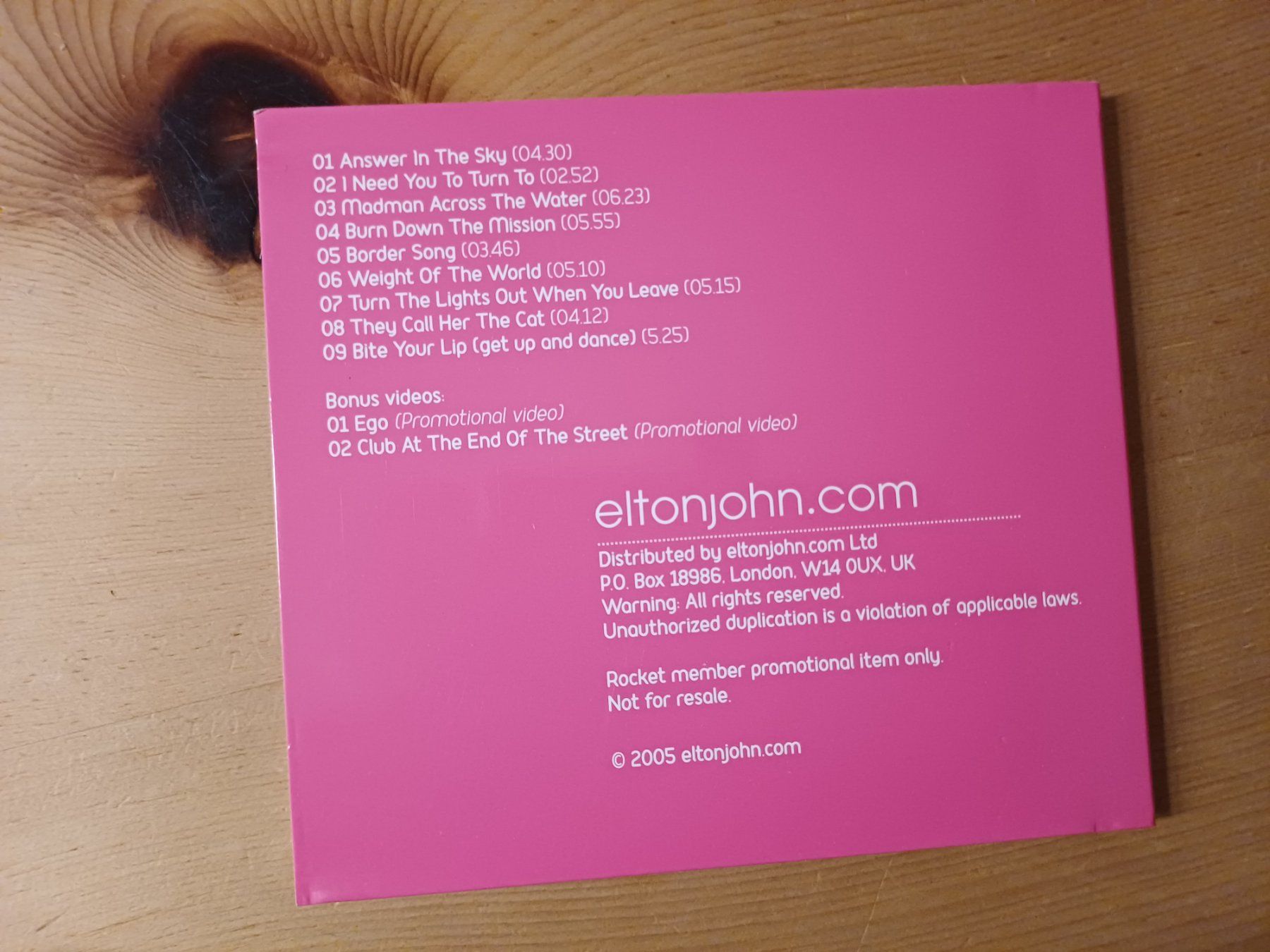 CD: Elton John - Live+ – Usato da Jona venduto da Rreto71 1