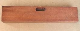 VINTAGE WASSERWAAGE AUS HOLZ