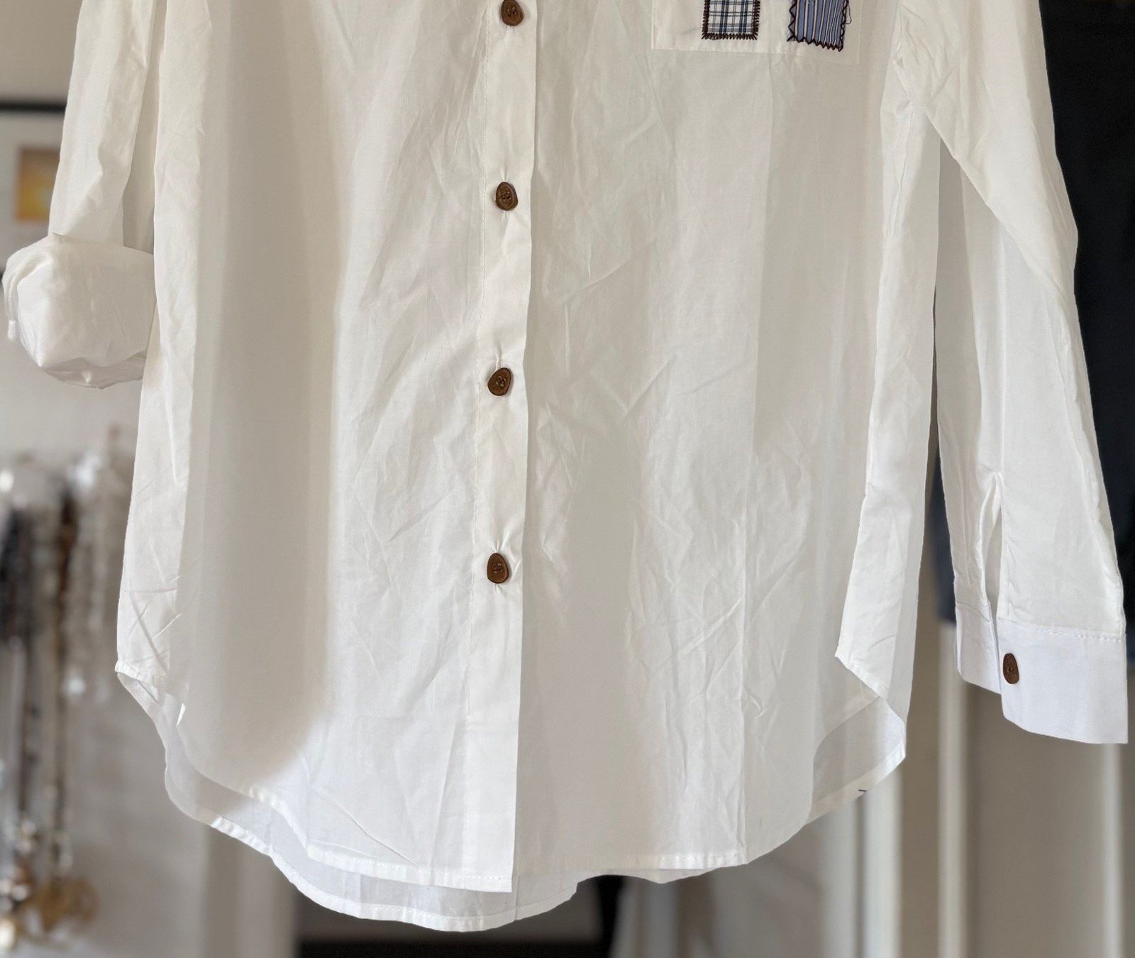 Camicette: CHEMISE EN COTON! M – Nuovo e nell'imballaggio originale da Locarno venduto da NicoNion 2