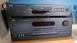 NAD T562 DVD/CD/MP3 Player & NAD T762 Surround Receiver
