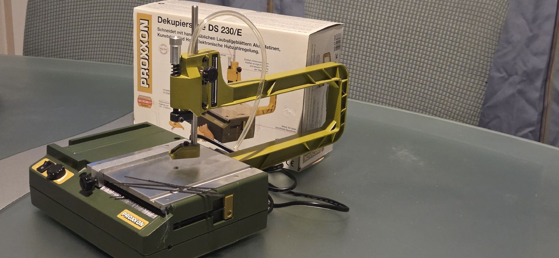 Proxxon Alle Maschinen: Dekupiersäge Proxxon DS 230/E – Gebraucht aus Huttwil von ser_gn9l 1