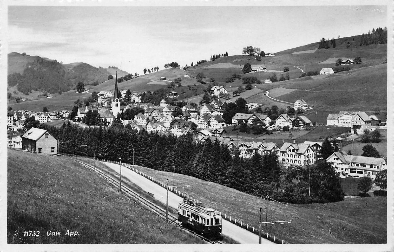 Ansichtskarten: Gais AR Appenzeller Bahn – Gebraucht aus Biasca von Blenio71
