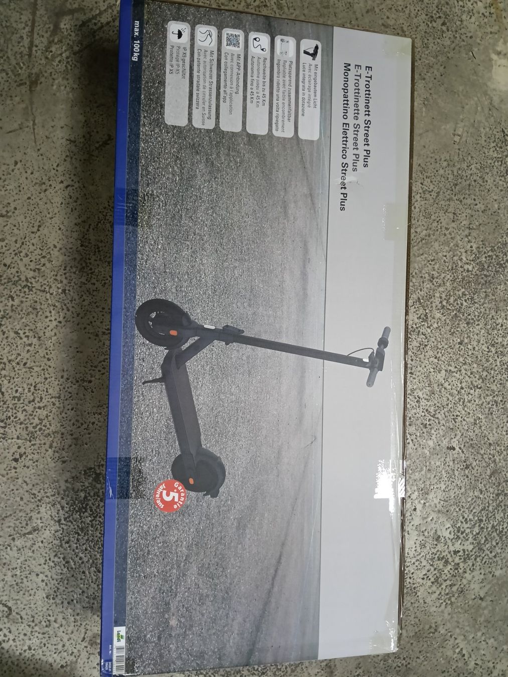Kickboard: E-Trottinett Street Plus – Neu und originalverpackt aus Schötz von zuljin
