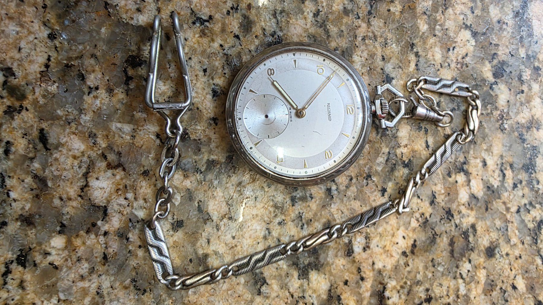 Orologi: Tachenuhr RICHARD  15 RUBIS – Usato da dornach venduto da hundeliebe01