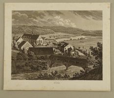 TÖSS, WINTERTHUR, AQUATINTA 1845