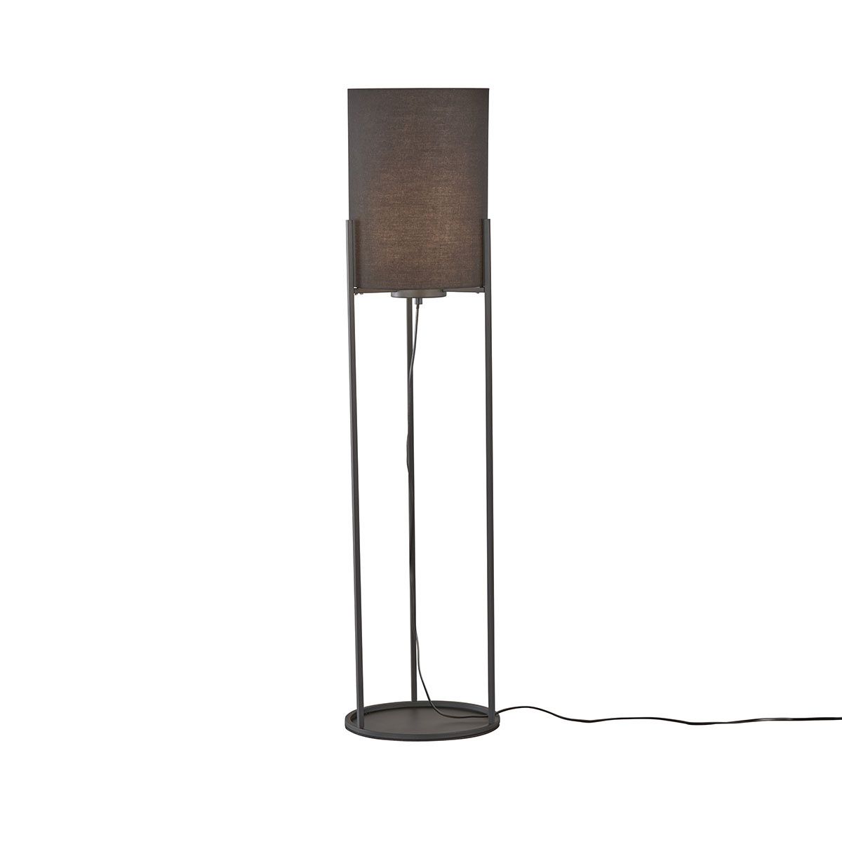 Lampade: Stehleuchte, Stoffschirm, 114 cm Höhe – Nuovo (secondo la descrizione) da Kreuzlingen venduto da Smart-Light 1