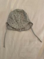 Sonnenhut Pusblu gestreift mit Bindeband Grösse 46/47