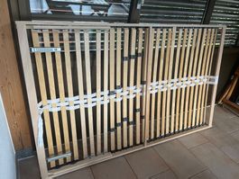 Lattenrost 120x200 mit verstellbarem Kopfteil