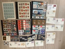 Schöne Sammlung Russland, gestempelt und postfrisch
