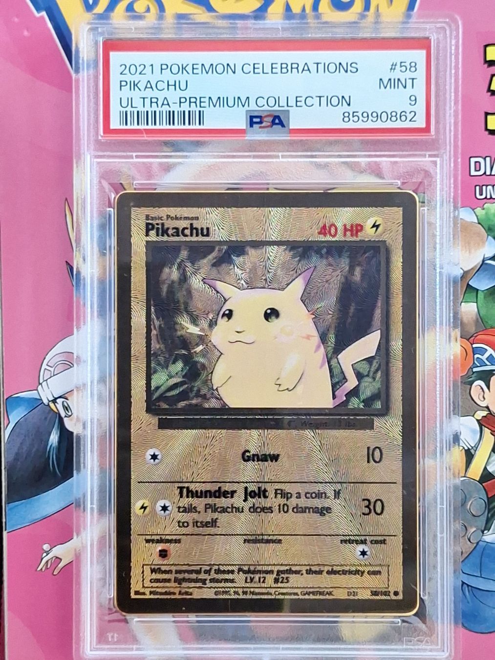 Pokémon Carte collezionabili: Pikachu - Ultra Premium Collection Celebrations - PSA 9 – Nuovo (secondo la descrizione) da Altstätten SG venduto da sulim