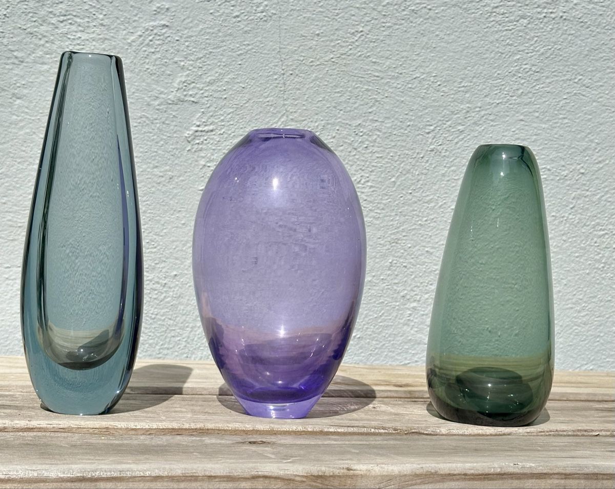 Vase & Récipients: Mid-Century Vasen 3er Set oder einzeln   – D'occasion à Kleindöttingen par lau_k778 1