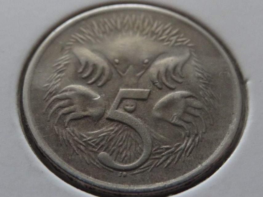 Tutti le monete: AUSTRALIA  5  Cents  1980 – Usato da Romanel-sur-Lausanne venduto da Swift13