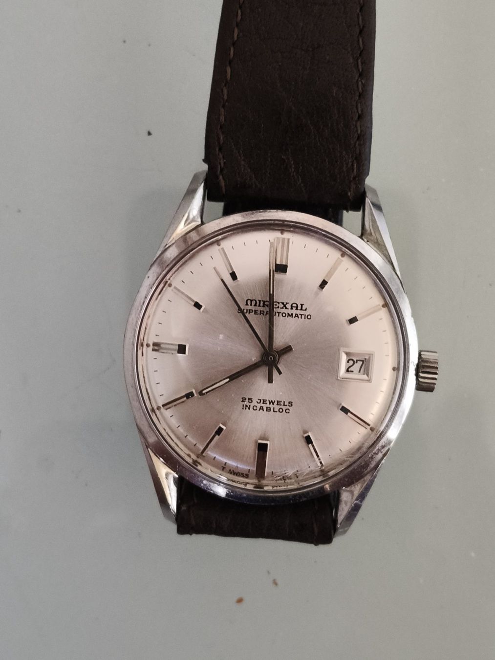 Mirexal Uhren: Mirexal Super automatic Herrenuhr, läuft einwandfrei – Gebraucht aus Glattbrugg von tarnkappenbomber 2