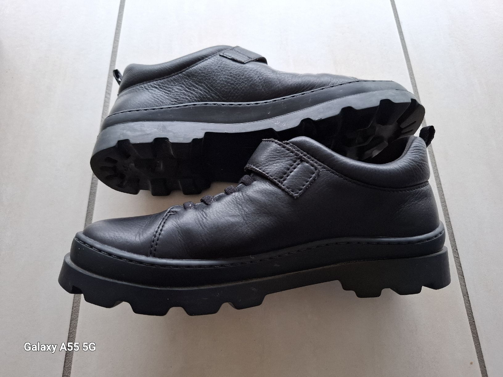 Camper Scarpe da donna: Camper chaussures noires, taille 36, cuir souple – Usato da Payerne venduto da wardi11 2