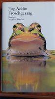 Jürg Acklin - Froschgesang, Roman - Top Zustand!