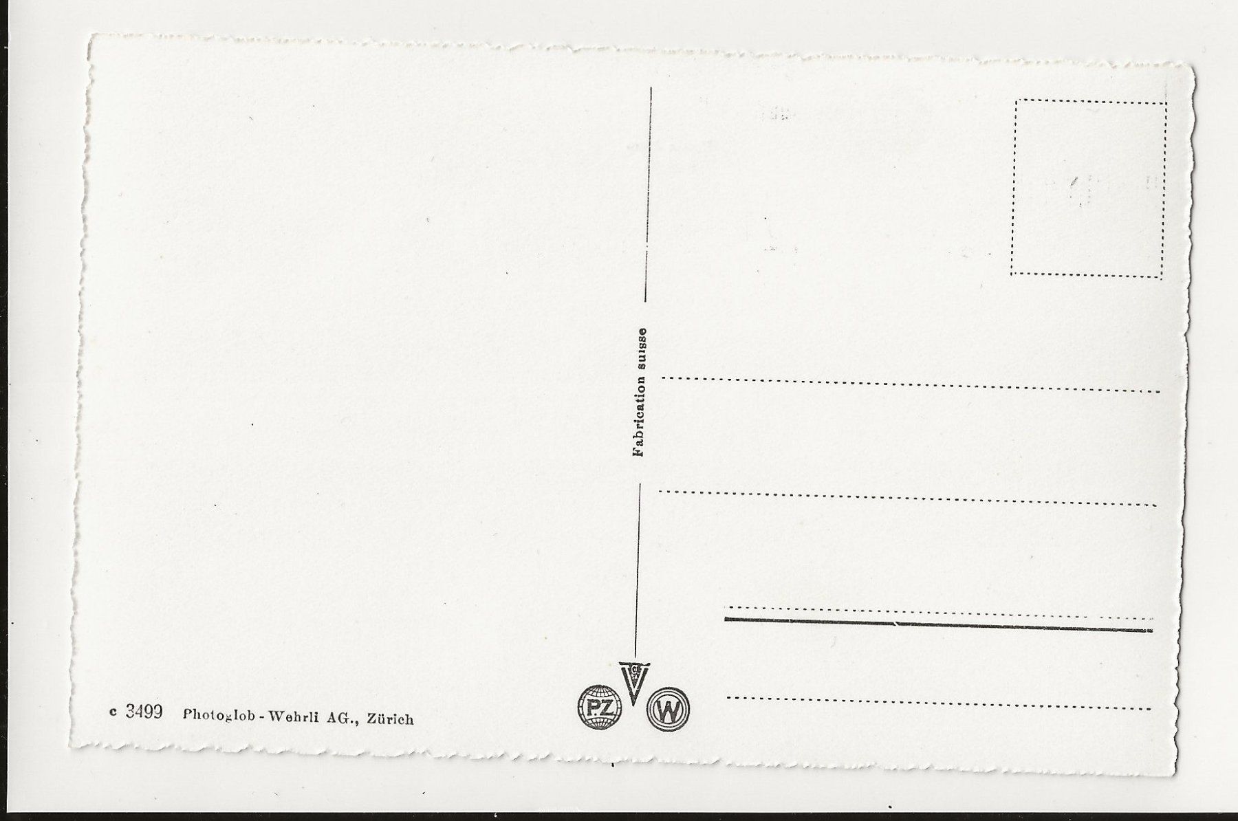 Cartoline postali: AK ca.1955 Monte Generoso e Monte Rosa – Usato da Greifensee venduto da 315WDO 1