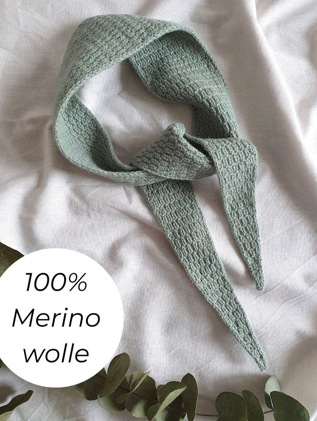 Foulard & Sciarpe: Mini scarf, Strickschal, Handgestrickt, Unikat, Geschenk – Nuovo e nell'imballaggio originale da Neunkirch venduto da Sandramay
