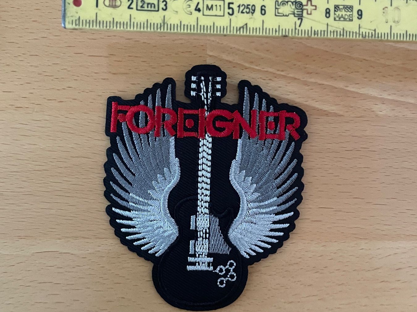 Toppe: Foreigner - Patch Aufnäher Metal Rock Band – Nuovo (secondo la descrizione) da Horn venduto da abutre72