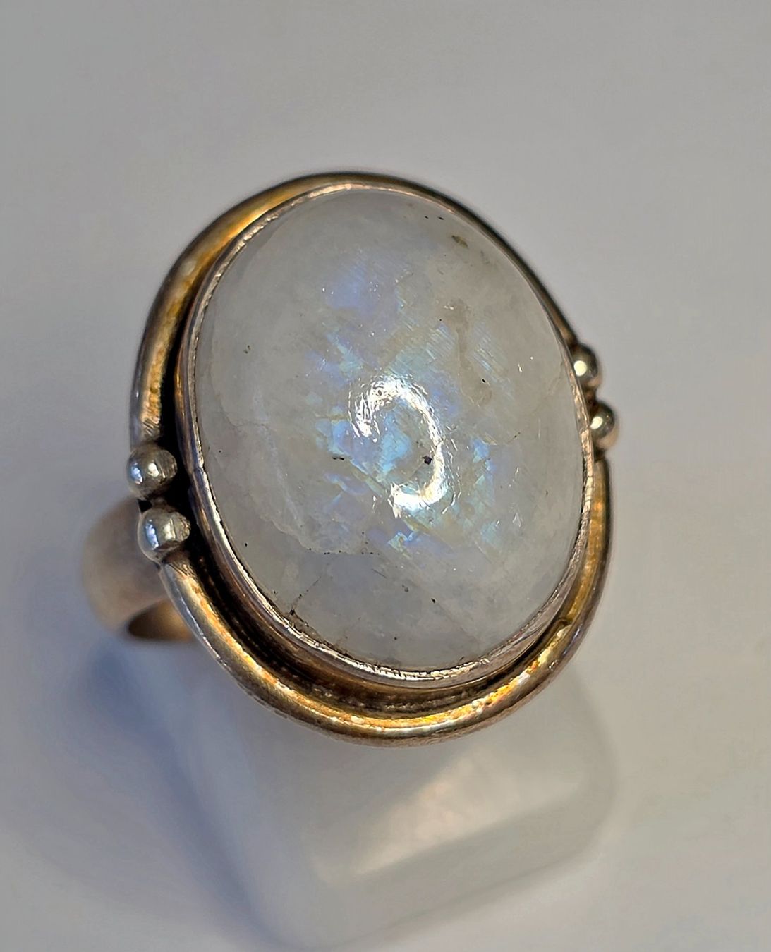 Ringe: Mondstein Solitaire Fingerring – Neu (gemäss Beschreibung) aus Zürich von benedikt12 9