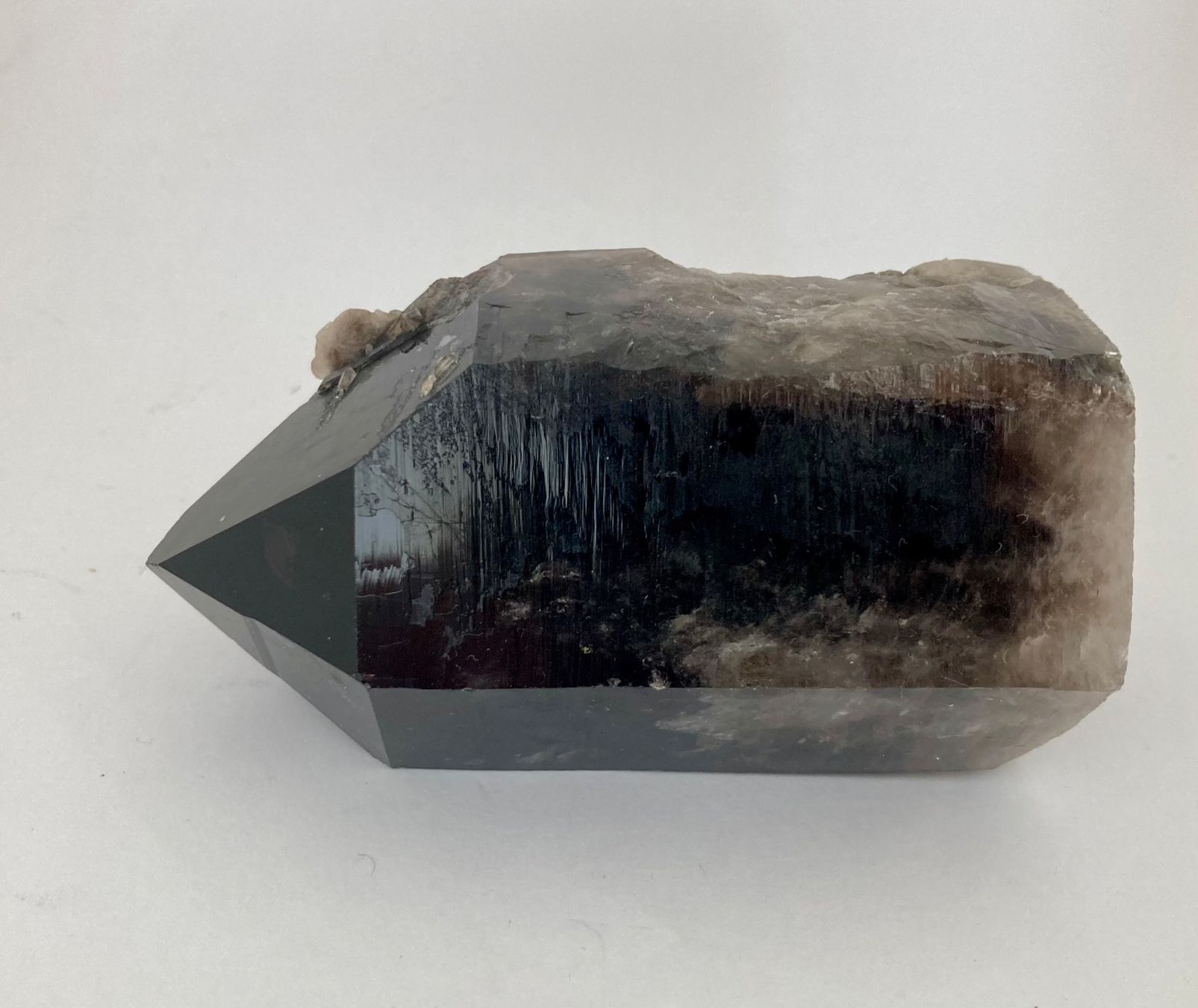 Mineralien & Heilsteine: Schwarzer Kristall mit Spitze Schutzstein Antistress – Gebraucht aus Zürich von tanteluzie 3