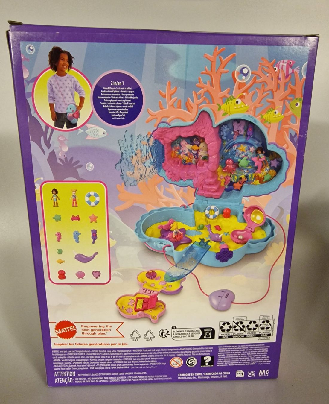 Bambole: Polly Pocket Daddy & Me Seepferdchen Tasche Neu! – Nuovo e nell'imballaggio originale da Oberuzwil venduto da aseinkaufswelt 1