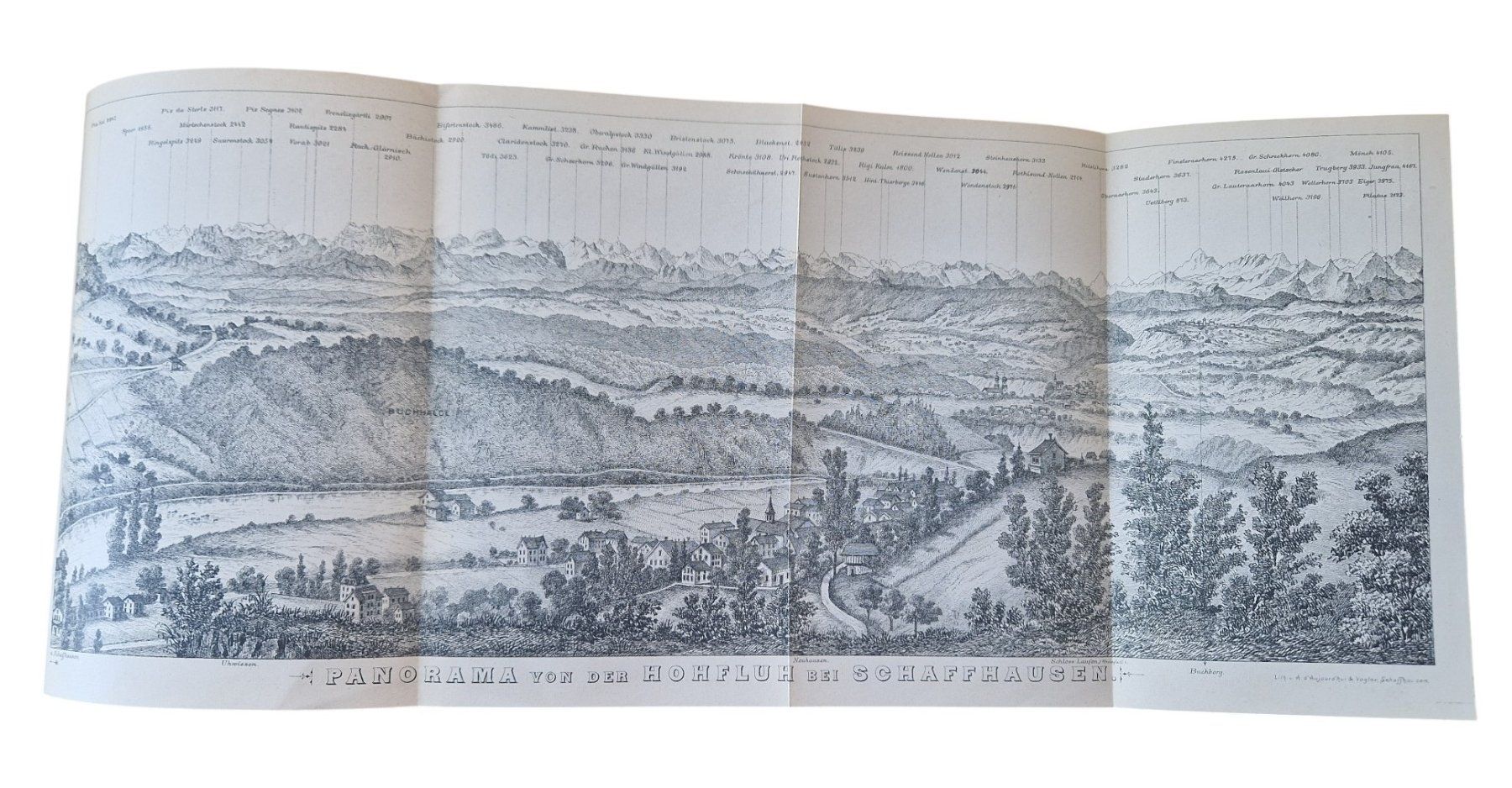 Libri: antiker Reiseführer Schaffhausen 1897 – Usato da Mörschwil venduto da aik_x8mc 8