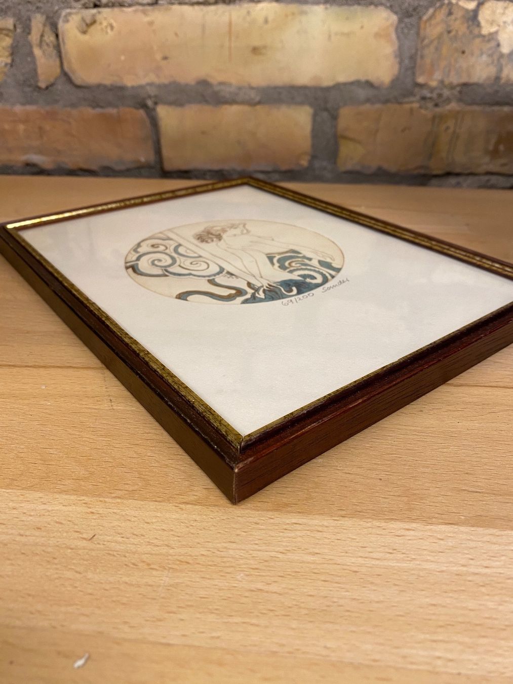 Tableaux: Original handsignierte Radierung Sander eingerahmt – D'occasion à Schwarzenburg par Michellu 4