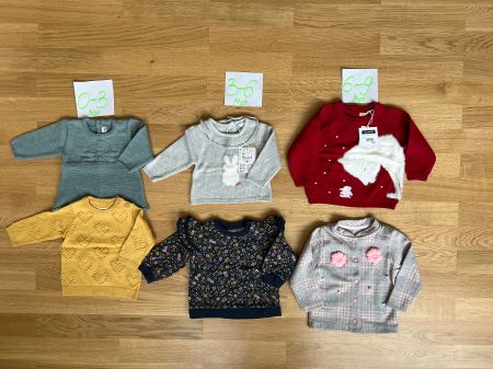 Baby Pullover Set, Grösse 56-74, Neue.
