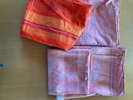 Bettwäsche Set, 2x Duvets 160 x 210, 2x Kissen 40 x 80
