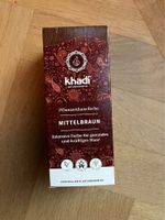 1 Stk Khadi Pflanzenhaarfarbe mittelbraun - Neu & OVP