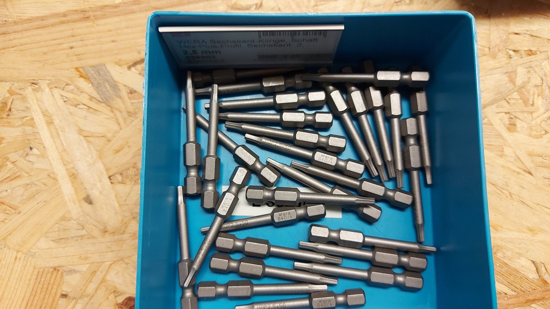 Alle Werkzeuge: HOP2.5 Bit, 4 stück, 50mm lange version – Neu (gemäss Beschreibung) aus Schönengrund von nae_8cty 1