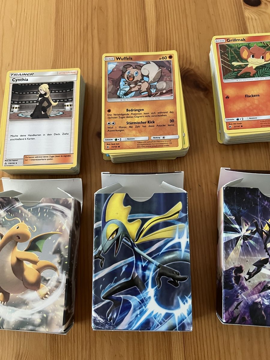Spiele: 4xPokemon Kartenspiele TCG – Neu (gemäss Beschreibung) aus Basel von veralt 2