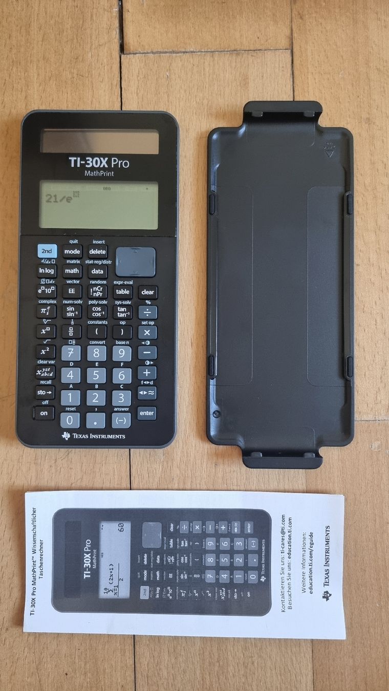 Texas Instruments TI-30X Pro MathPrint Taschenrechner (Gebraucht) in ...