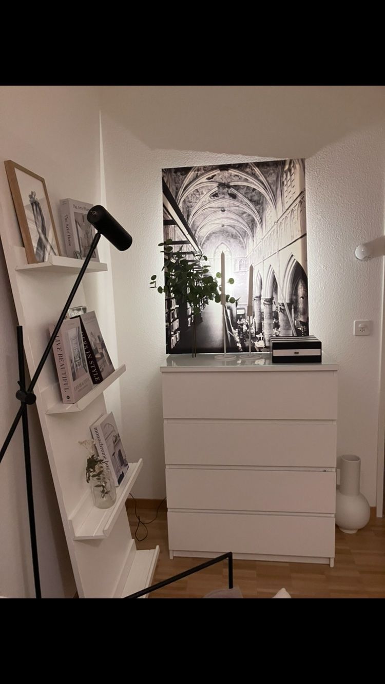 Ikea Cassettiere: Malm Kommode Ikea weiß 4 Schubladen – Usato da Riehen venduto da tab_p675