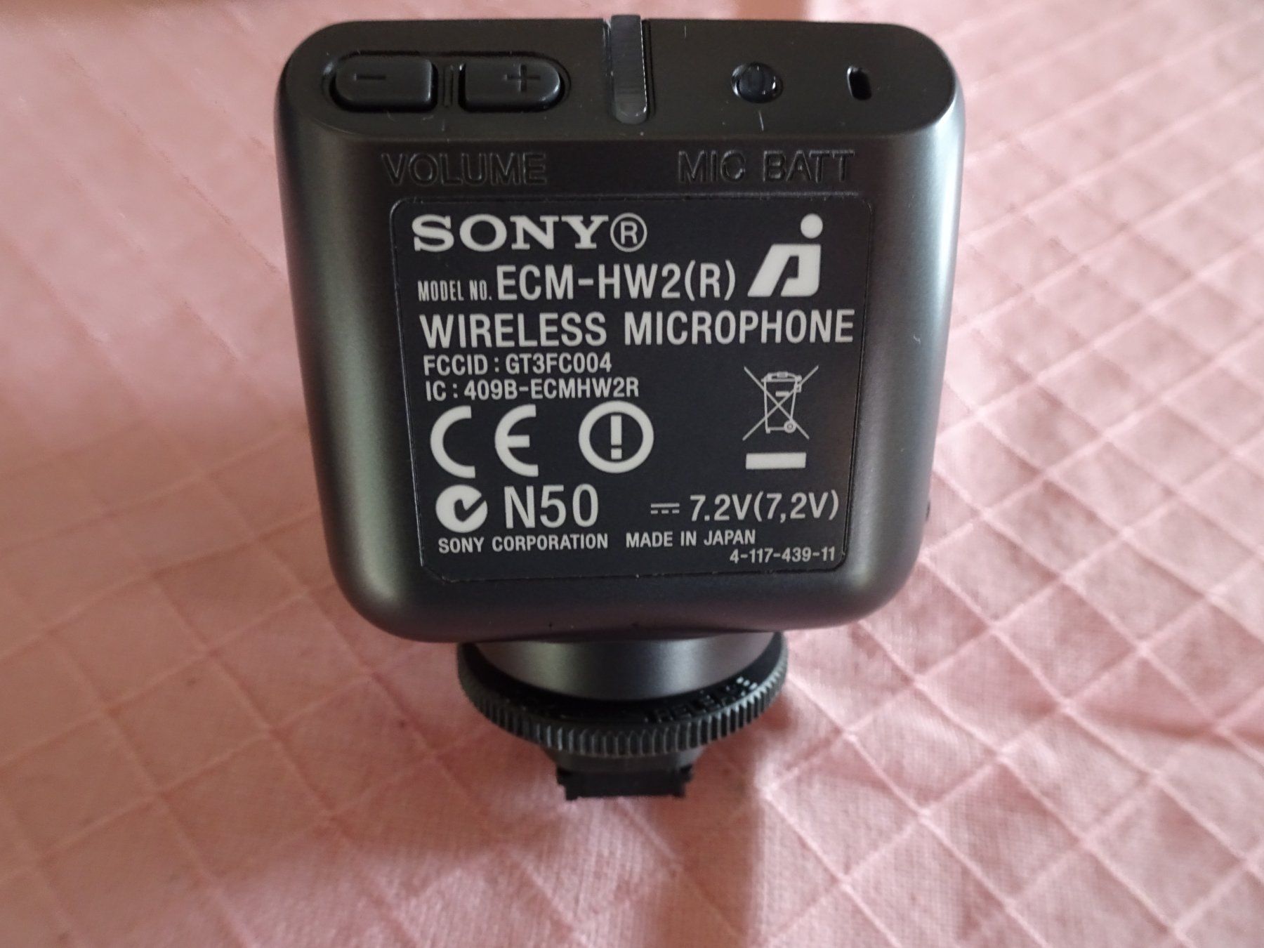 Sony Microphones: Sony Wireless Mikrofon – D'occasion à Oberwangen b. Bern par est_d8gf 1