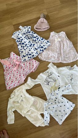 Süsses Babykleider Set, 0-3 Monate