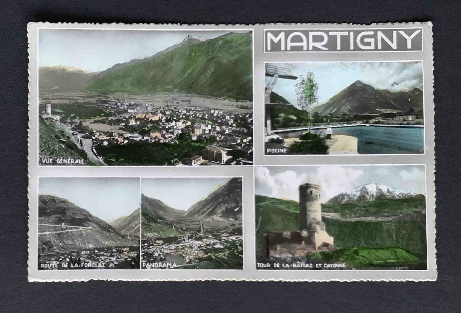 Cartes postales: AK Martigny – D'occasion à Goldau par artelier1