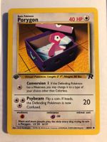 Porygon (unc.) Team Rocket 1st - NM - ab 1.-