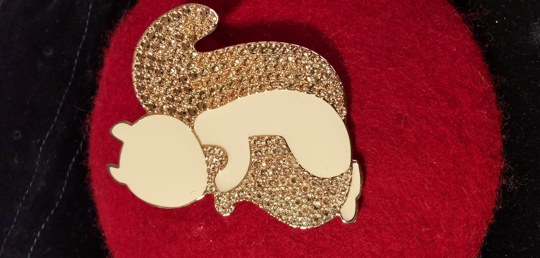 Swarovski Spille & Fermagli: Swarovski Brosche Eichhörnchen – Nuovo (secondo la descrizione) da Zürich venduto da Efriede 2