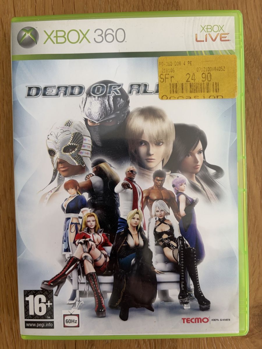 Spiele: XBOX 360 Dead Or Alive 4 – Gebraucht aus Mettmenstetten von Swordfish