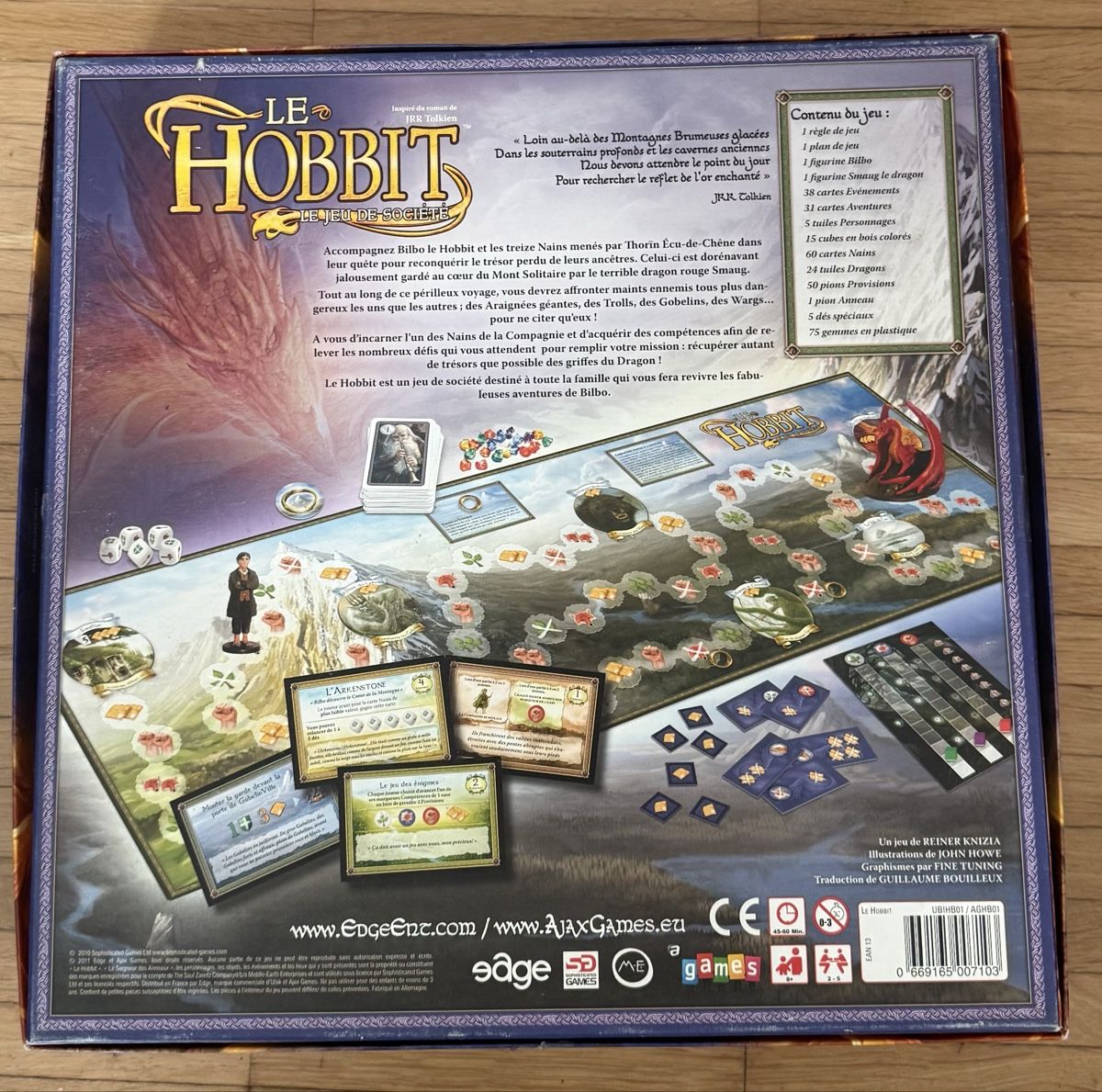 Kosmos Giochi: Le Hobbit / Der Hobbit aus 2010  – Usato da Opfikon venduto da Luis144 5
