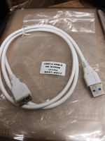 USB 3.0 Kabel AM-MicroB 1m weiss / neu