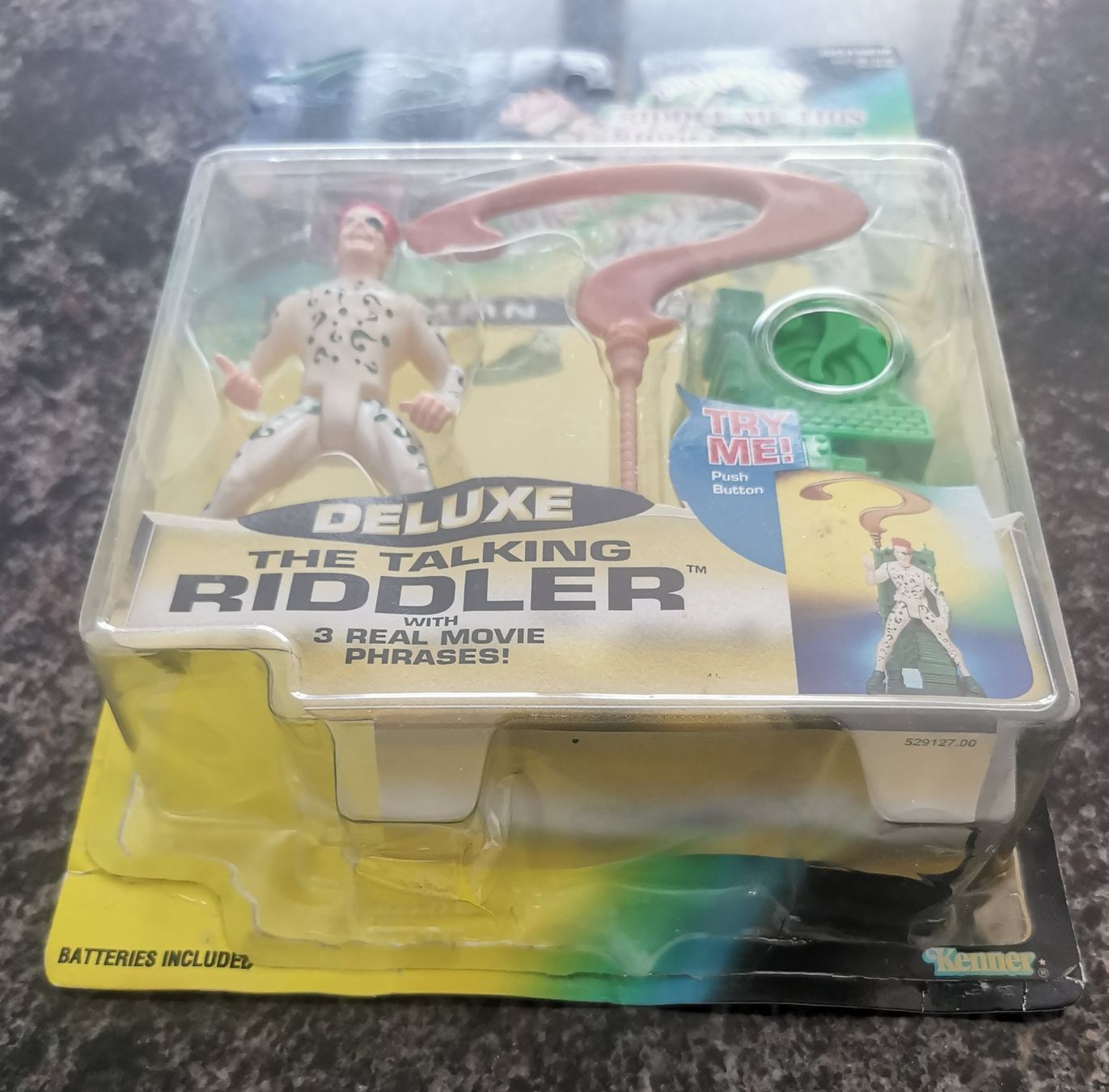 Hasbro Statuette: Riddler 1995 Action Figur Batman Forever Vintage Hasbro – Nuovo e nell'imballaggio originale da Rorschach venduto da Actionvintage789 2