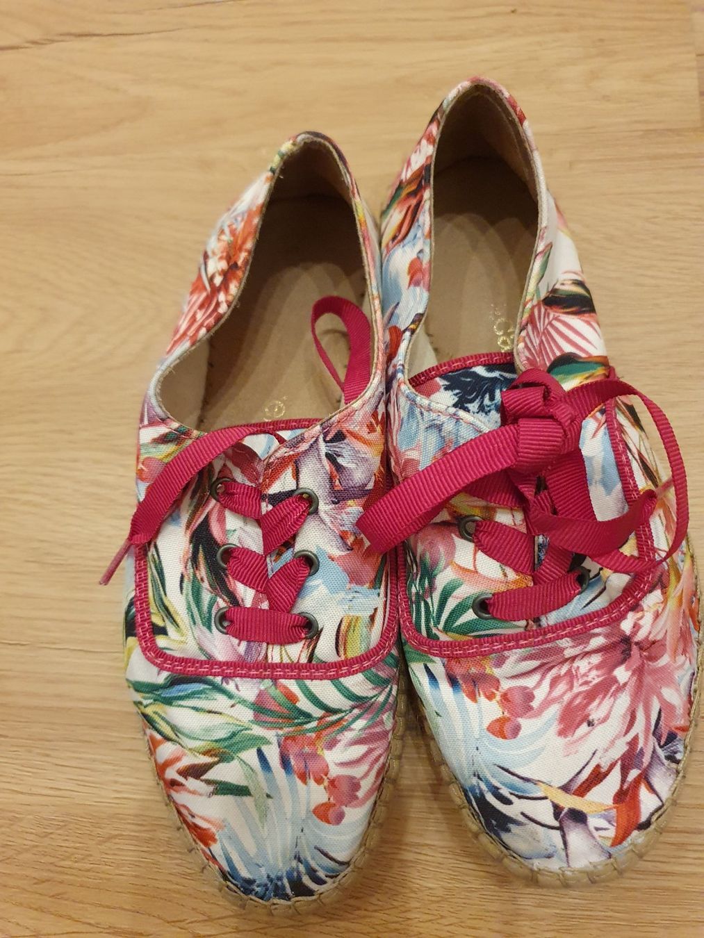 Scarpe da donna: MACARENA Espadrilles Blumen, floral & pink, Gr. 36 – Usato da Heinrichswil venduto da sabi2809 7