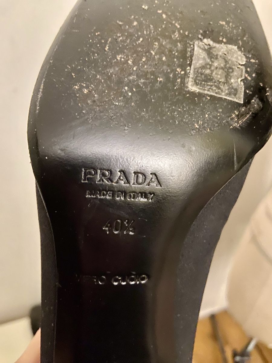 Prada Scarpe da donna: Prada Pumps schwarz mit Blockabsatz Gr.40.5 – Nuovo (secondo la descrizione) da Zürich venduto da Unique2400 3