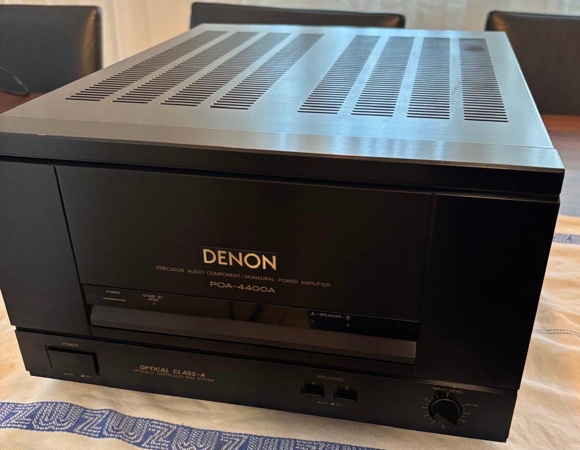 Denon Verstärker: DENON POA-4400A Set – Gebraucht aus Zürich von tinde 1