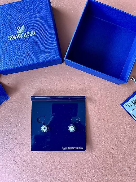 Swarovski Orecchini pendenti & Orecchini a lobo: Swarovski Ohrstecker Silber - neu & originalverpackt – Usato da Cham venduto da nininanana 2