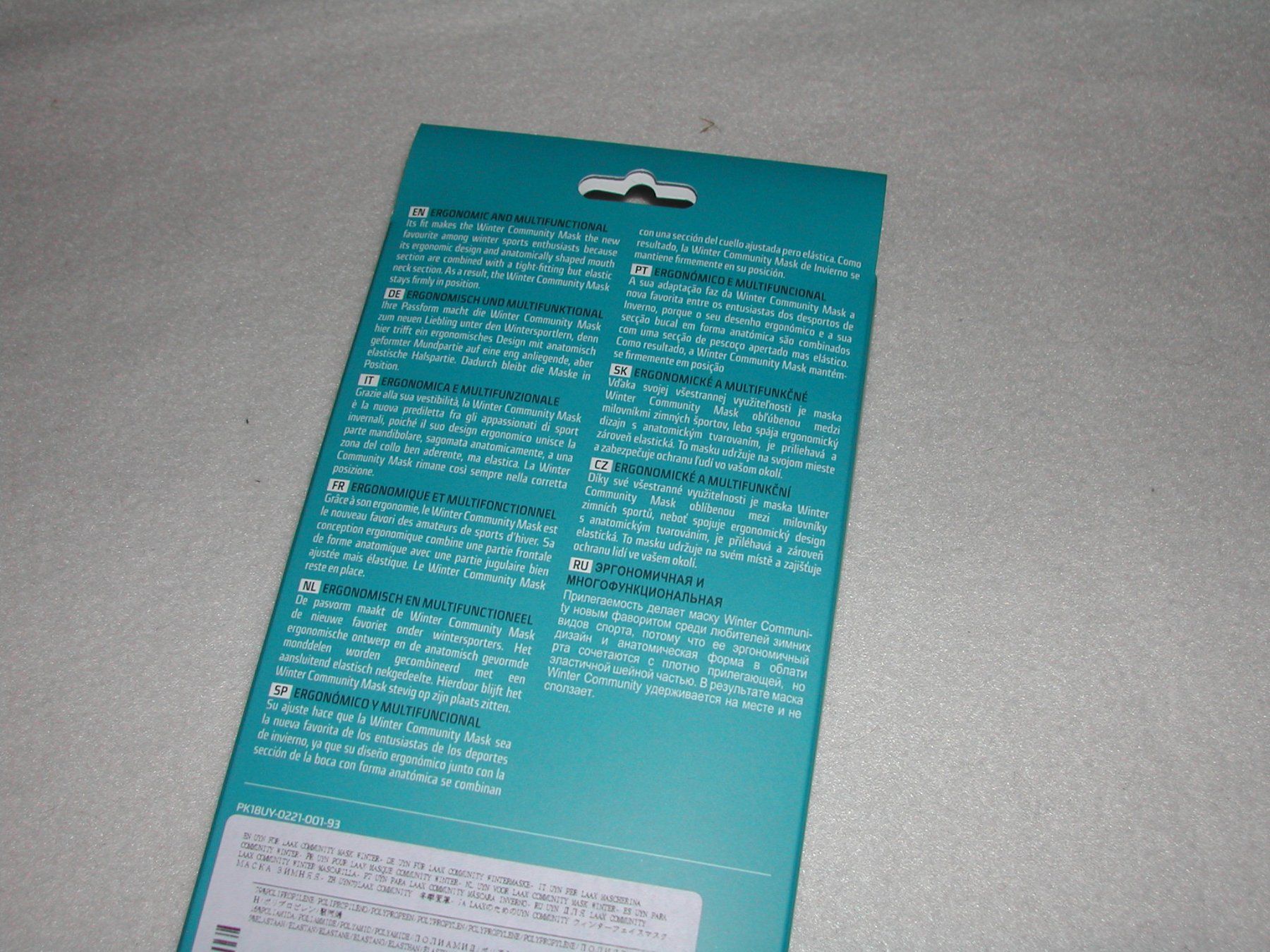 Gesichts- und Gehörschutz: COMMUNITY MASK WINTER IN SCHWARZ VON UYN – Neu und originalverpackt aus Trun von Romi066 1
